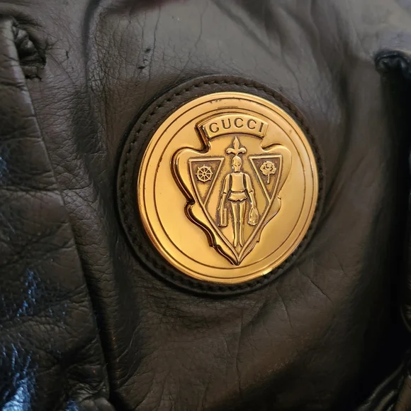 Gucci Hysteria Black Leather Bag - Picture 7 of 12